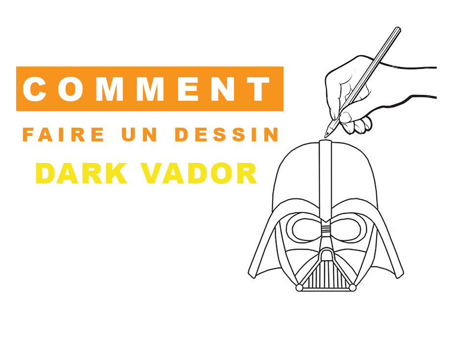 dessin dark vador