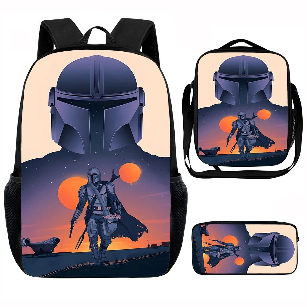Ensemble sac a dos garcon the mandalorian