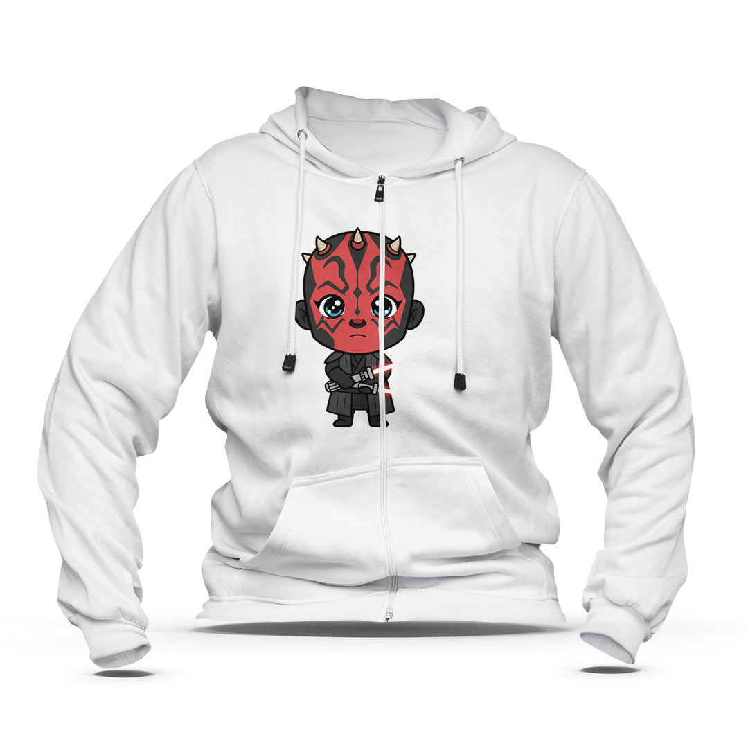 Hoodie zippé enfant Dark Maul
