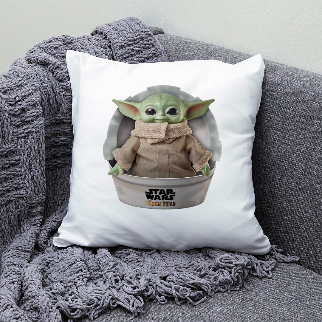 Housse de coussin Grogu