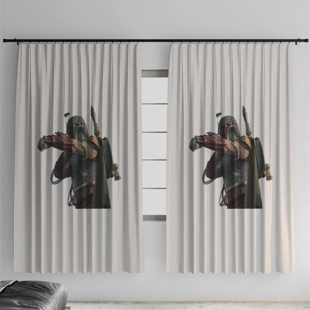 Rideau de chambre Boba Fett