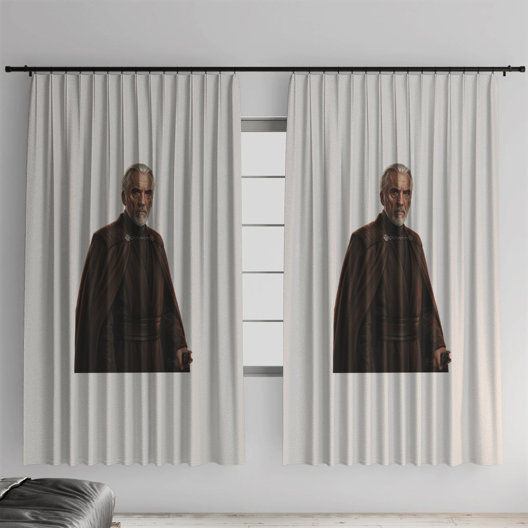 Rideau de chambre Comte Dooku