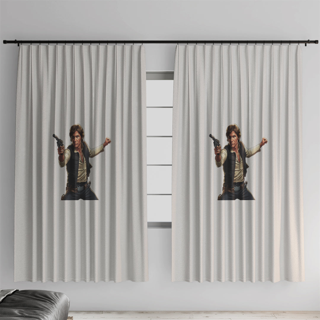 Rideau de chambre Star Wars Han Solo