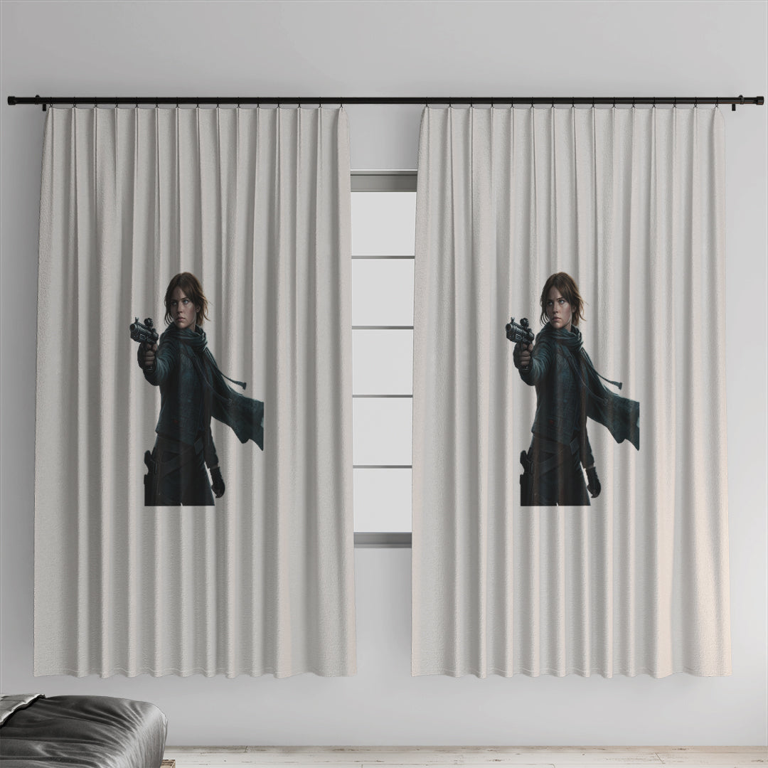 Rideau de chambre Star Wars Jyn Erso