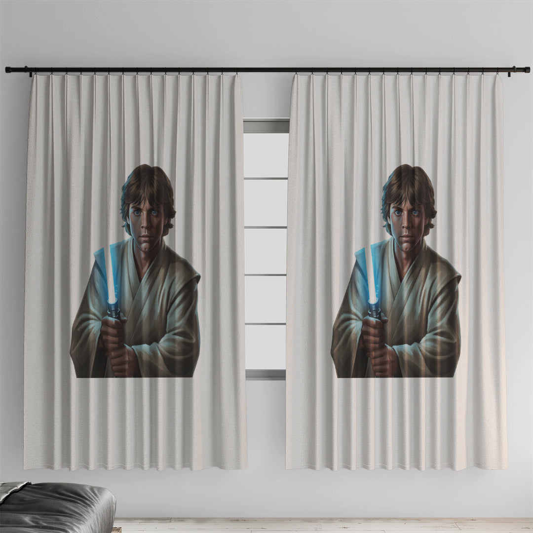 Rideau de chambre Star Wars Luke Skywalker