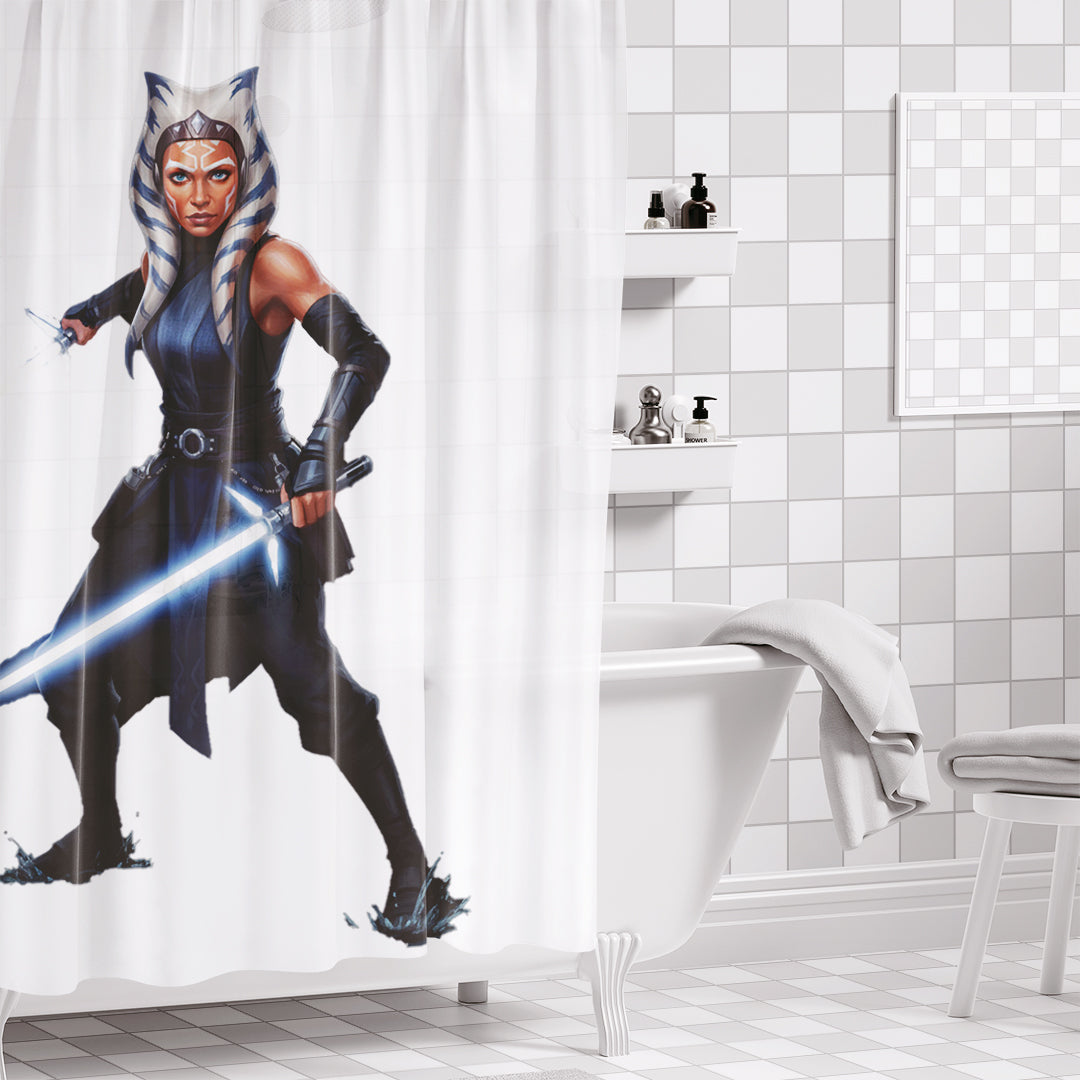 Rideau de douche Ahsoka Tano
