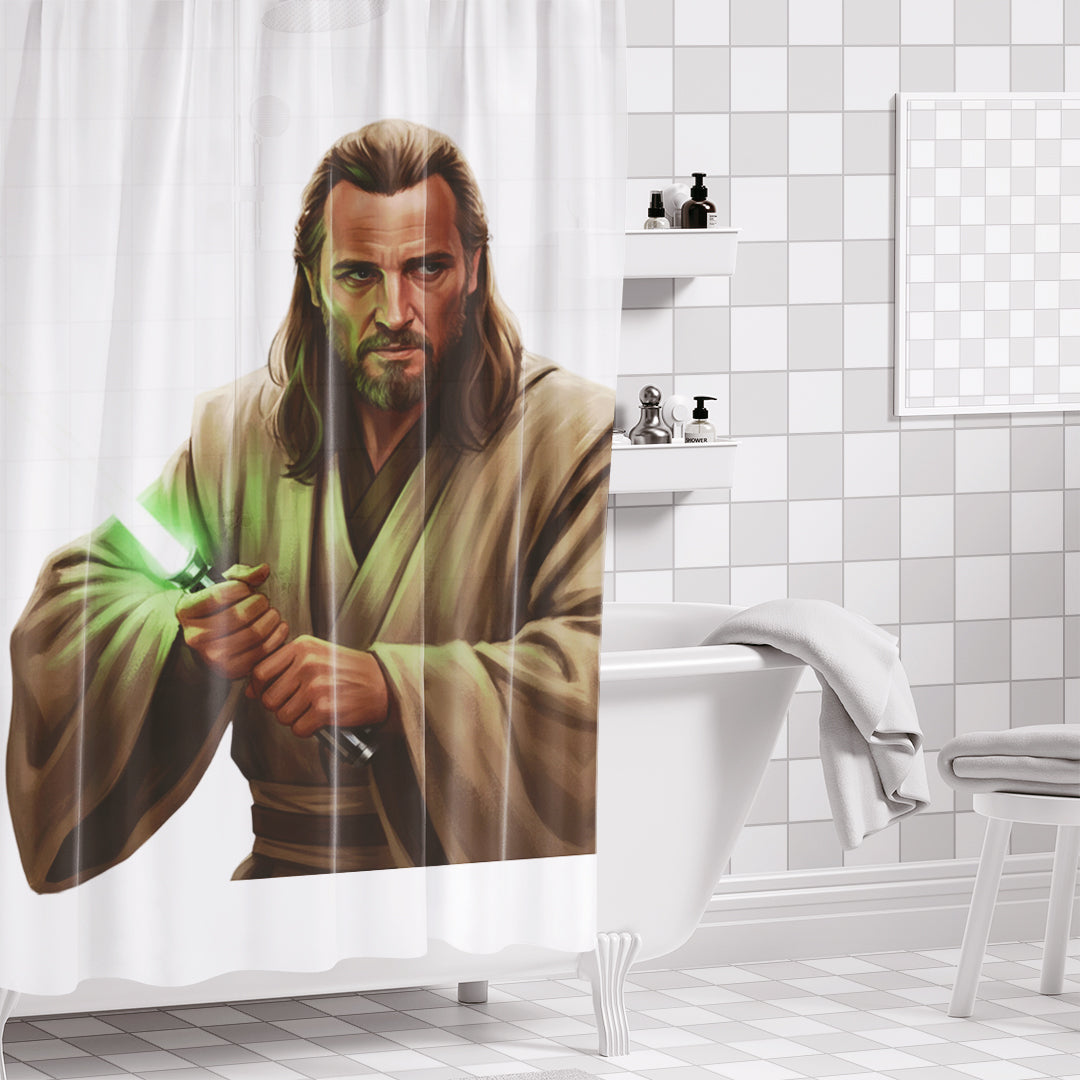 Rideau de douche Qui-Gon Jinn