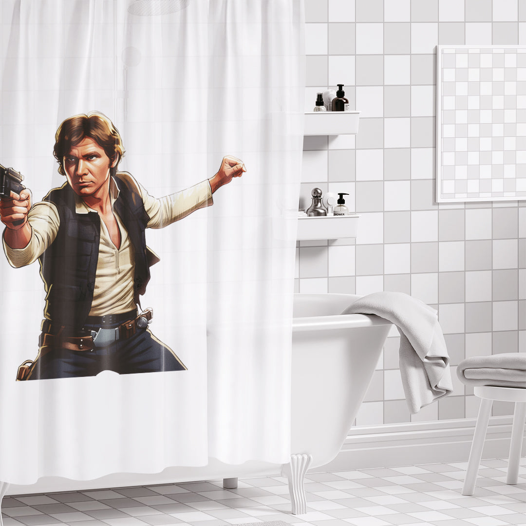 Rideau de douche Star Wars Han Solo