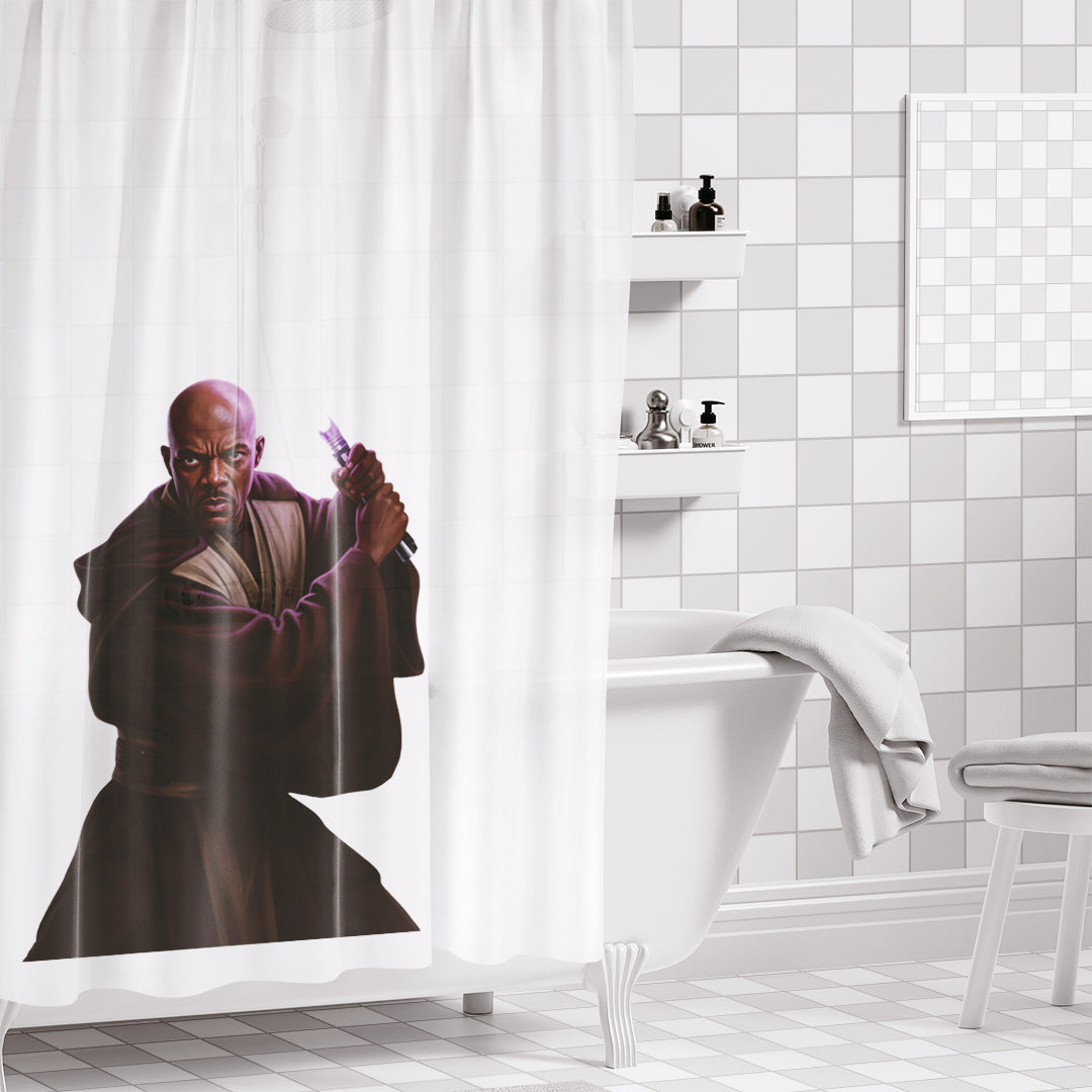 Rideau de douche Star Wars Mace Windu