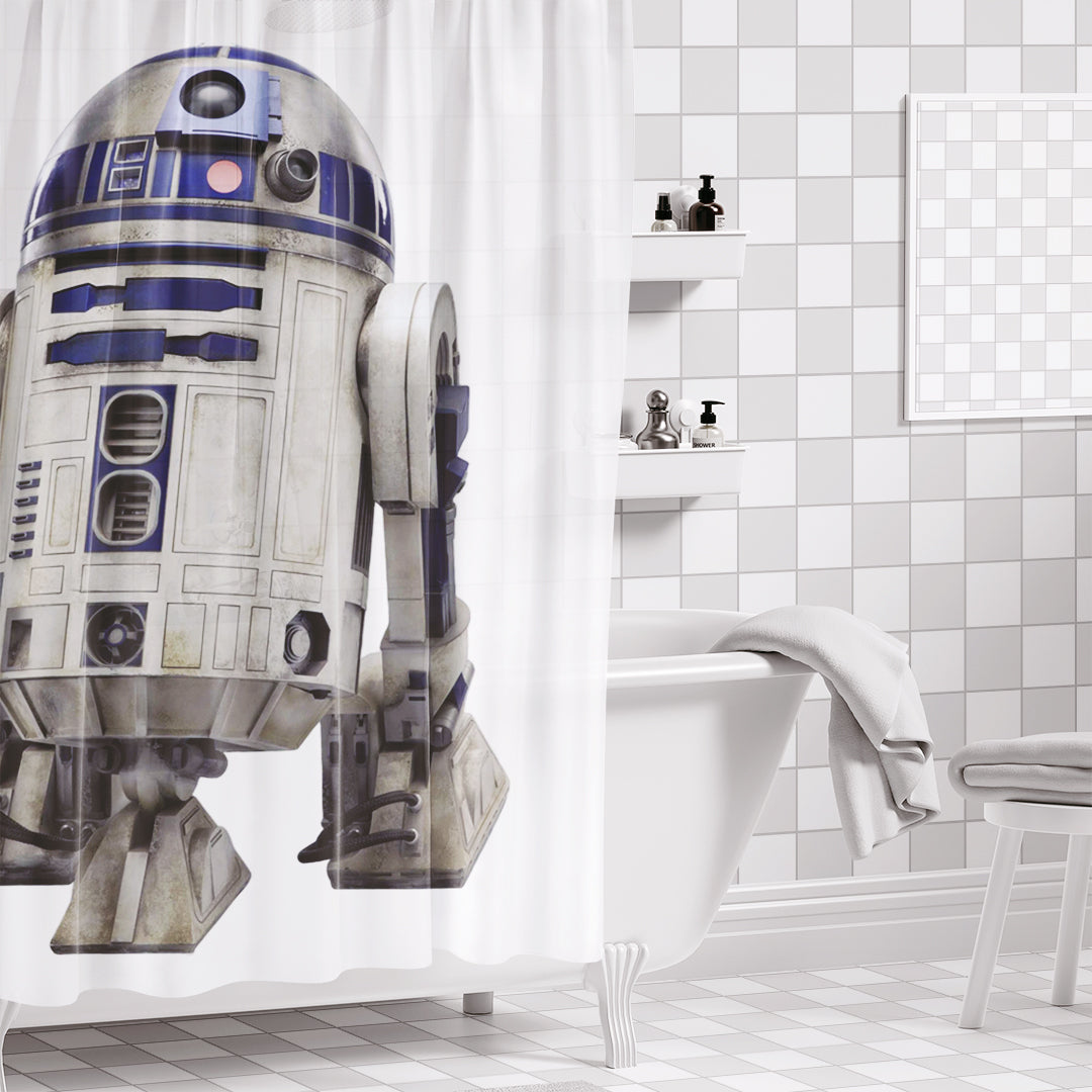 Rideau de douche Star Wars R2-D2