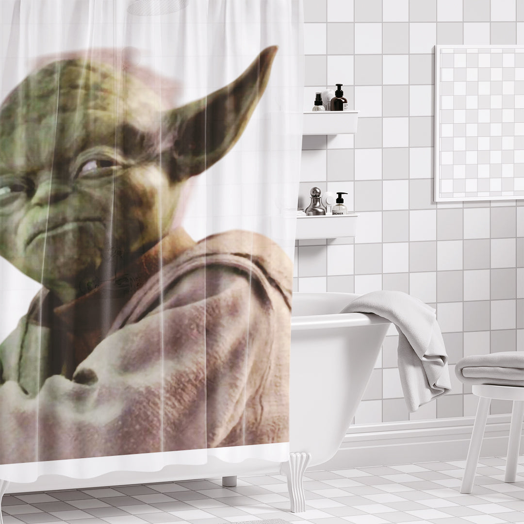 Rideau de douche Yoda