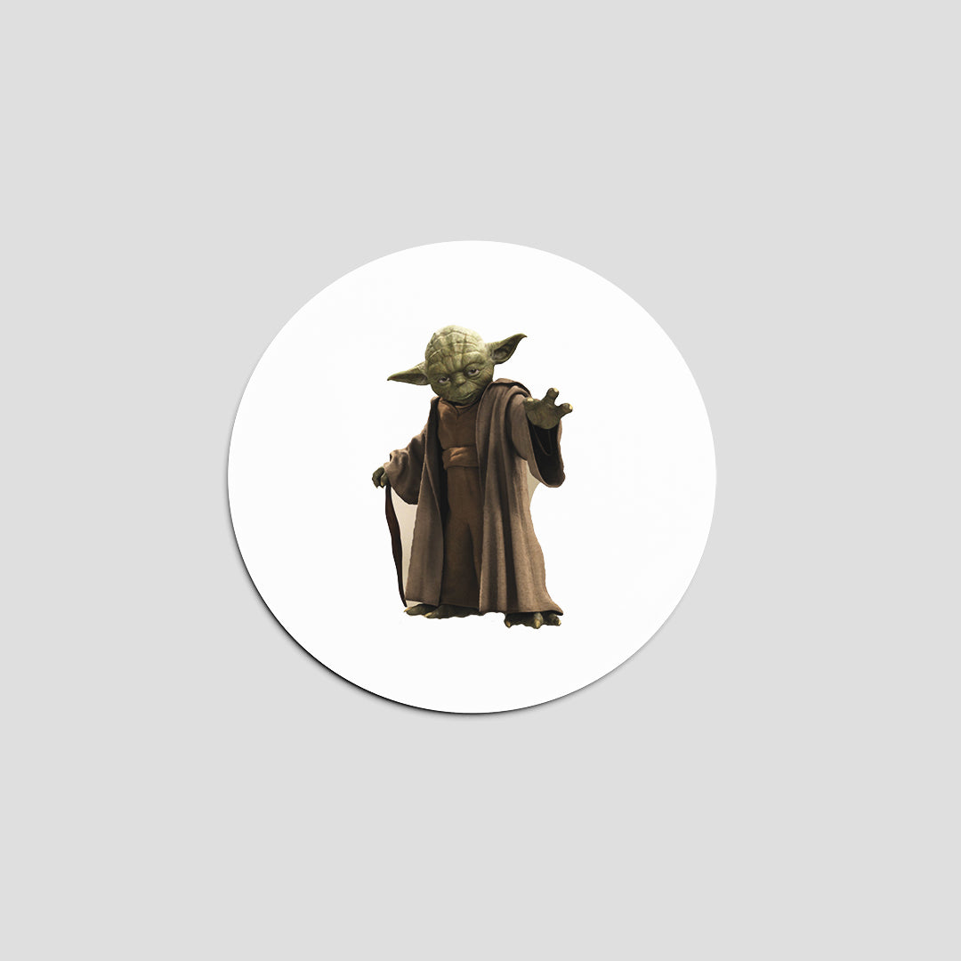 Pegatina de Yoda de Star Wars