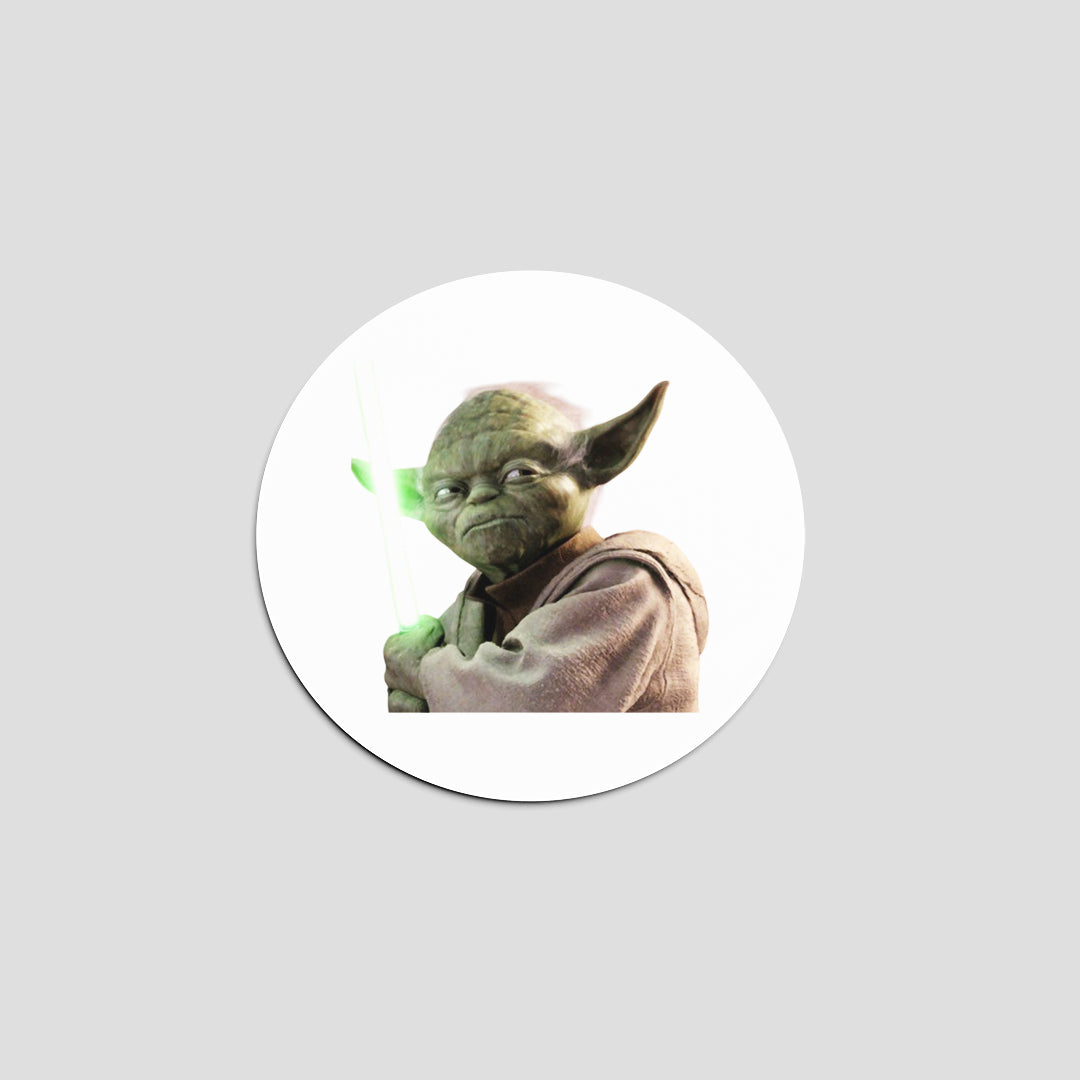 Pegatina de Yoda