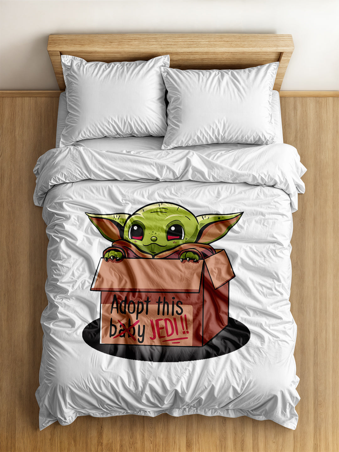Housse De Couette Star Wars Bébé Yoda