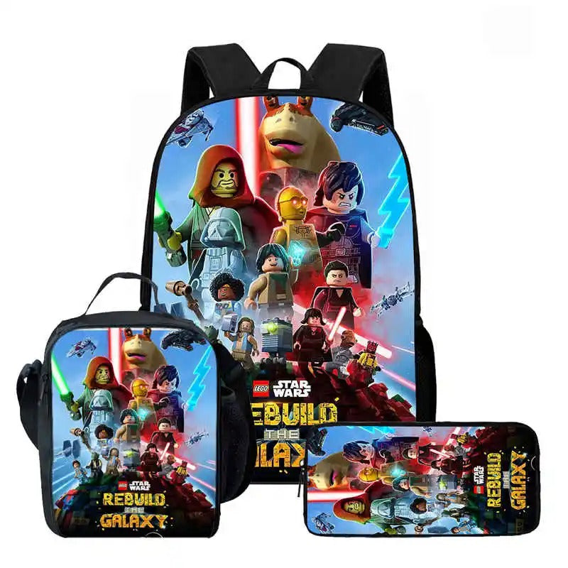 Ensemble cartable enfant lego