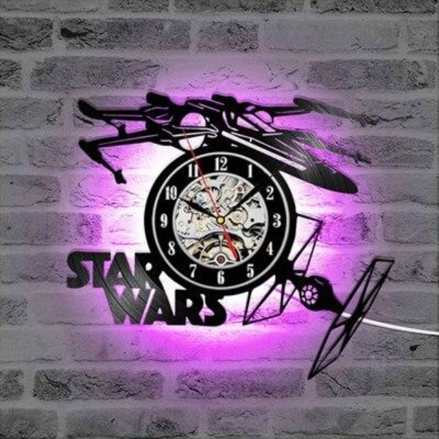 HORLOGE STAR WARS MONTRE MURALE
