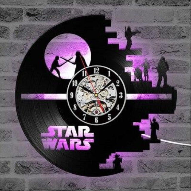 Reloj de pared mural Star Wars