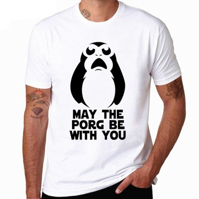 Camiseta Star Wars Cita Divertida (Porg)