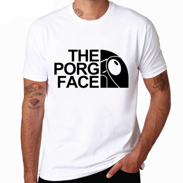 Camiseta Star Wars Porg Línea de Golpe