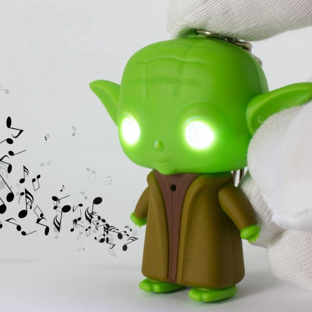 Llavero Star Wars Yoda (luz blanca)