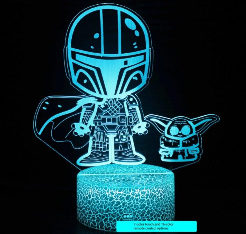 lampe veilleuse star wars