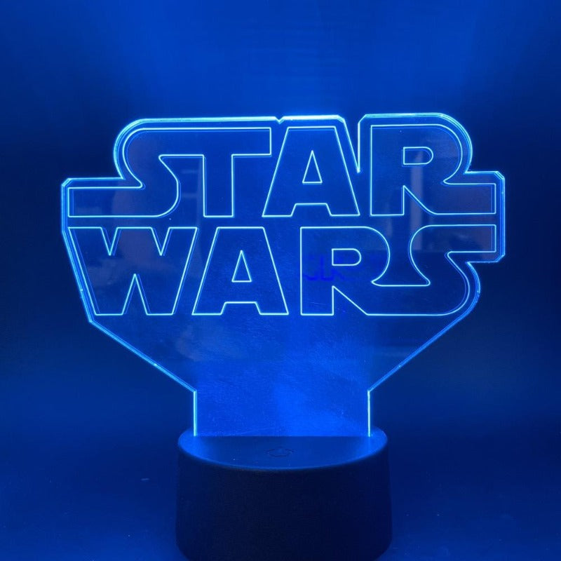 LAMPE STAR WARS LOGO