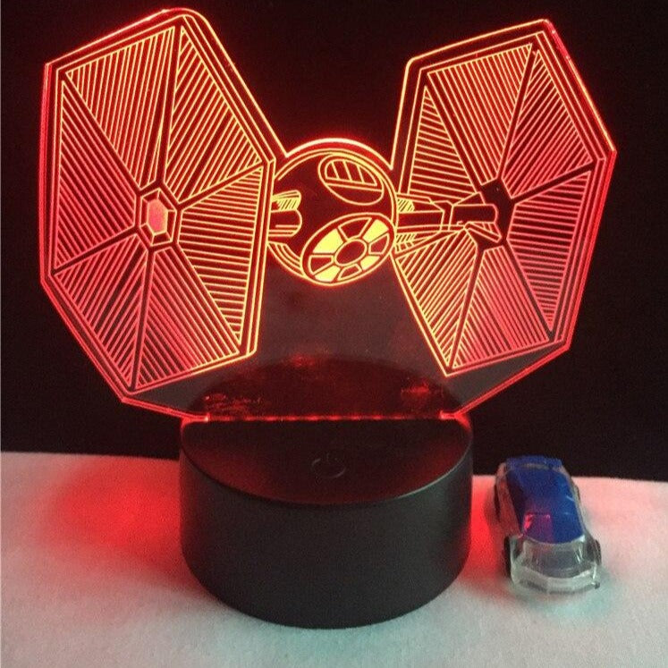 LAMPE STAR WARS CHASSEUR TIE