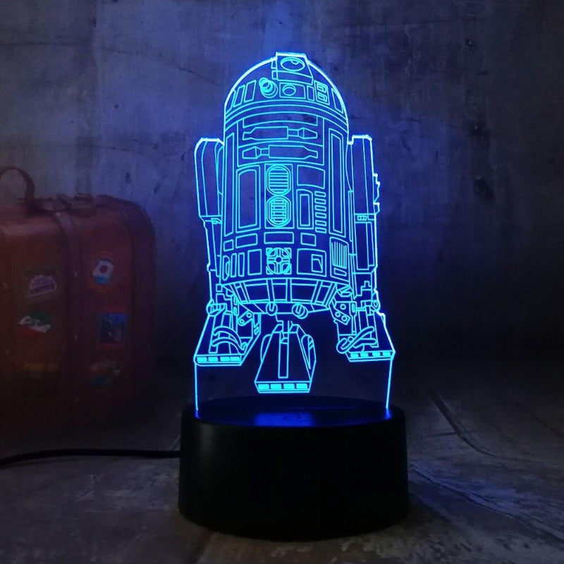 LAMPE STAR WARS R2D2