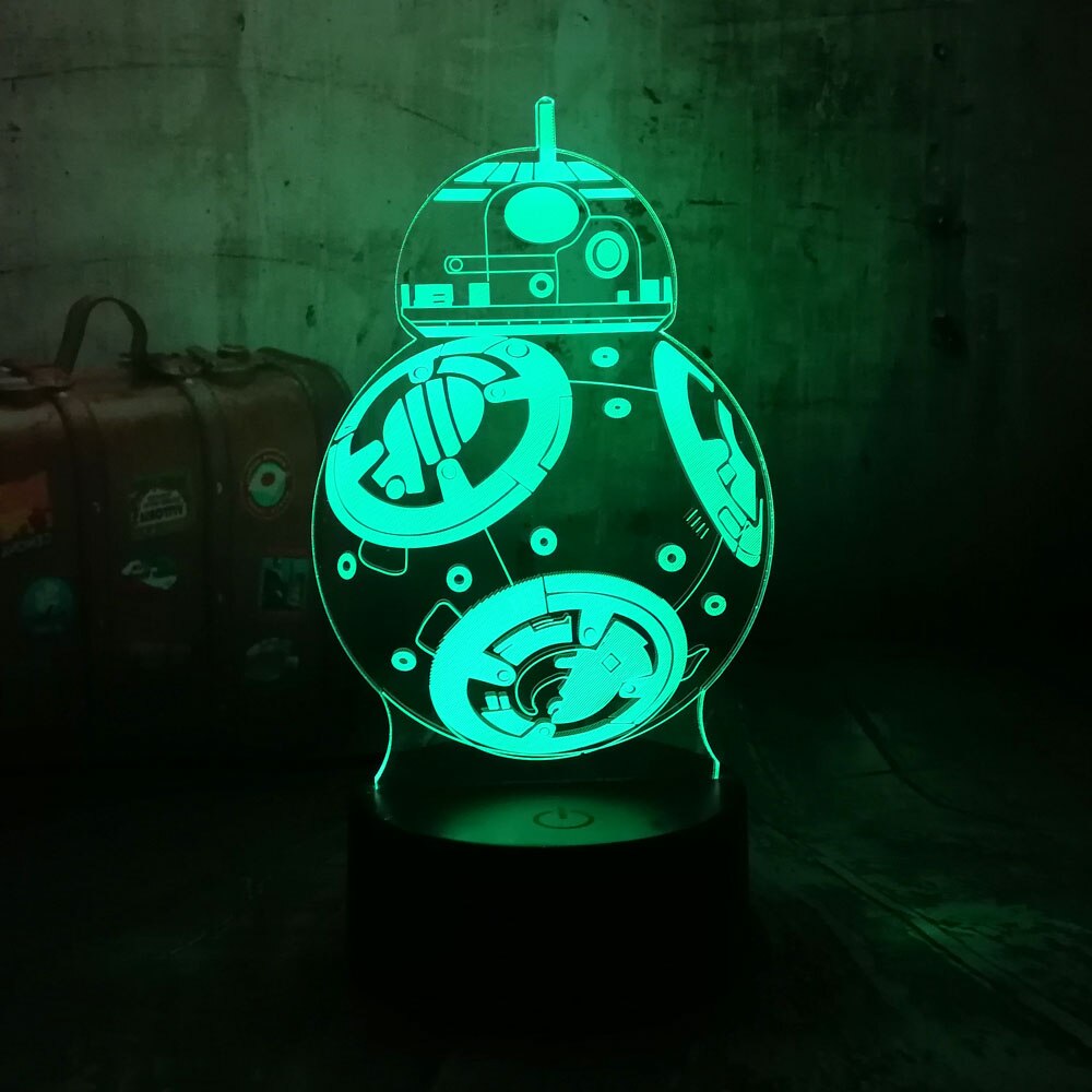 LAMPE STAR WARS LAMPE DE CHEVET BB8