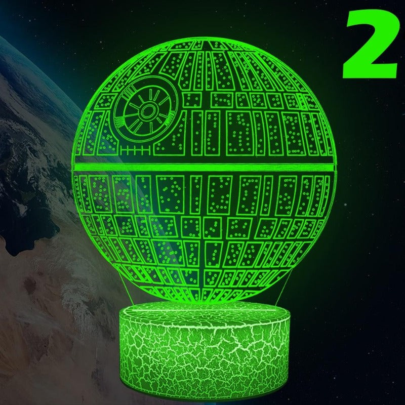 lampe star wars etoile de la mort