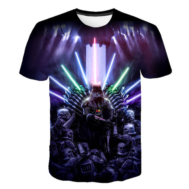 Camiseta Star Wars Darth Vader Rey