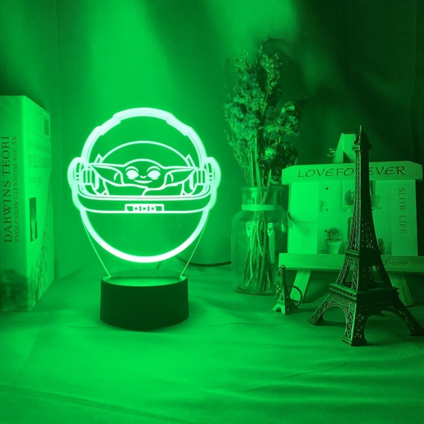 LAMPE STAR WARS BERCEAU BABY YODA