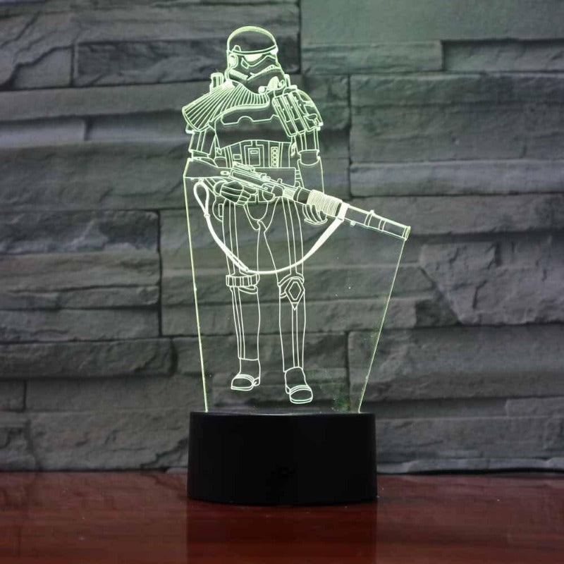 LAMPE STAR WARS SOLDAT STORMTROOPER