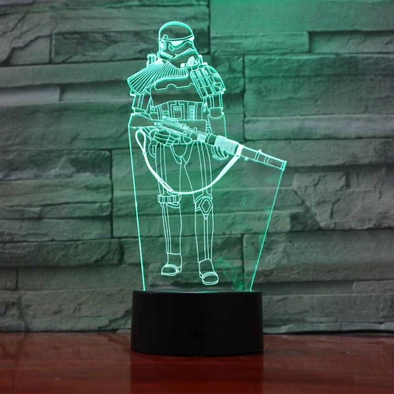LAMPE STAR WARS SOLDAT STORMTROOPER