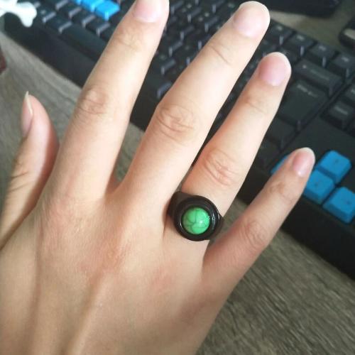 BAGUE STAR WARS QI'RA (OBSIDIENNE)