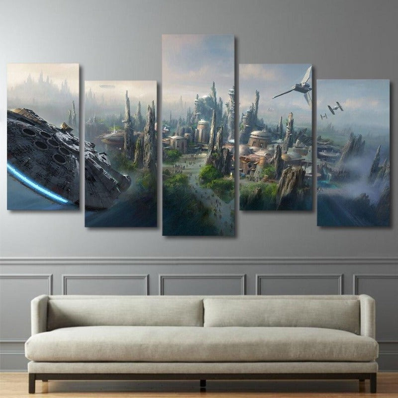 tableau faucon millenium