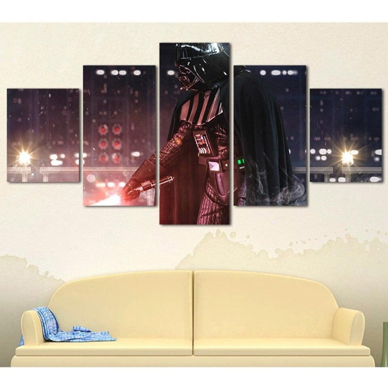 TABLEAU STAR WARS DARK VADOR (AVEC SABRE)