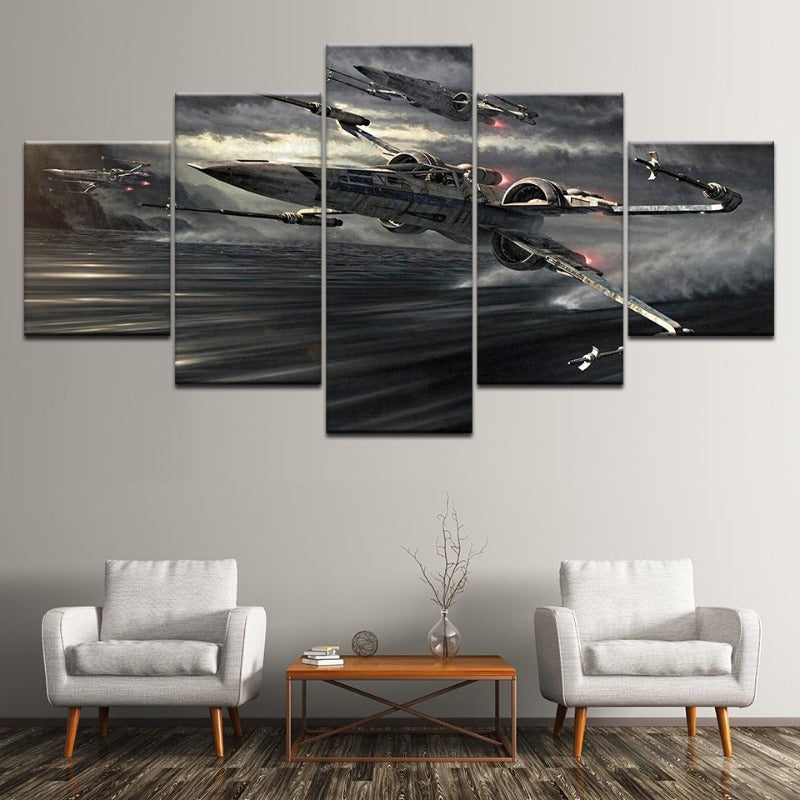 Tableau Star Wars X Wing
