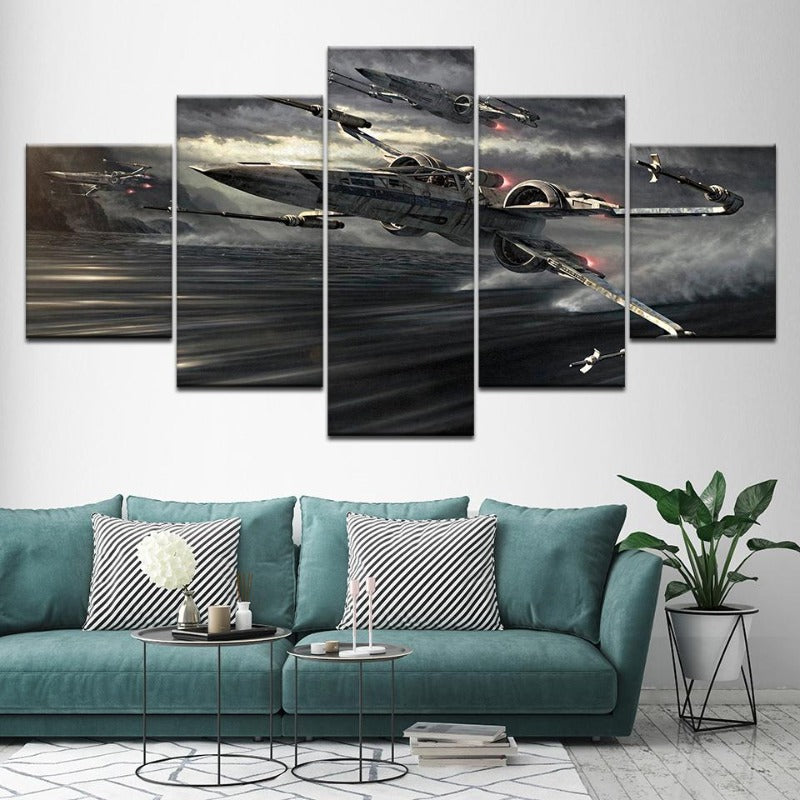 TABLEAU STAR WARS X WING
