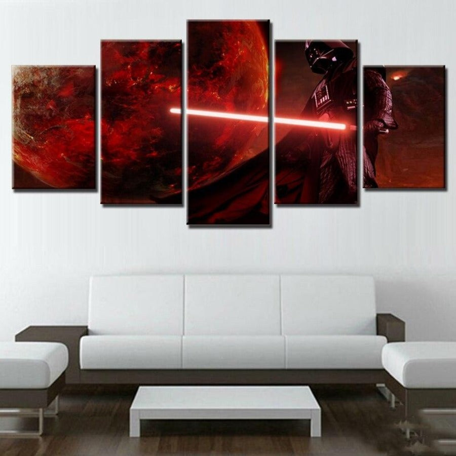 star wars dark vador tableau