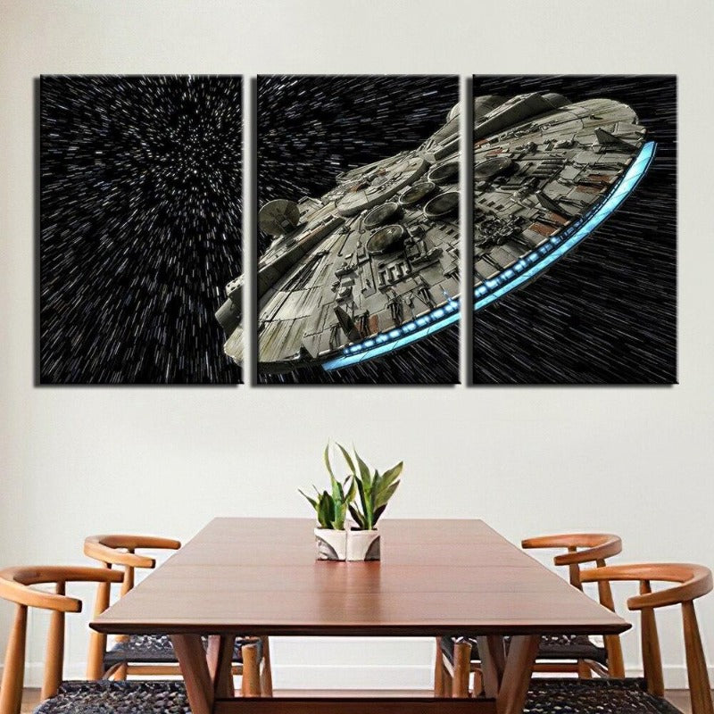 tableau star wars vaisseau de la rebellion
