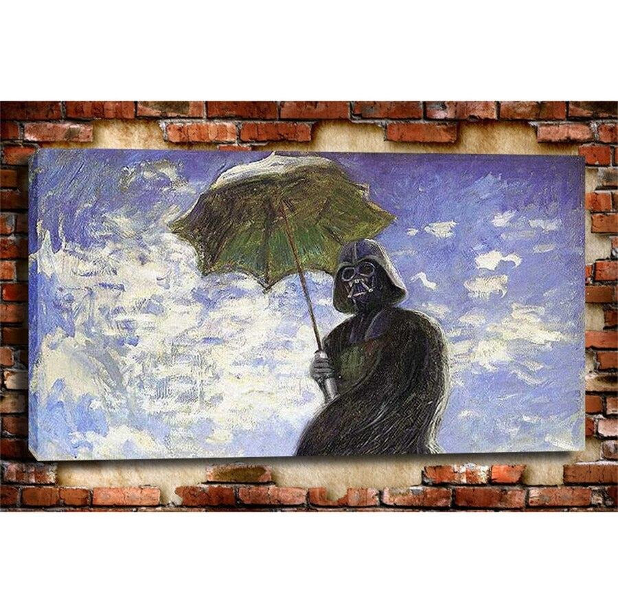 Star Wars Tableau avec Toile Humour