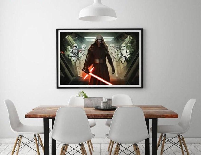 TABLEAU STAR WARS KYLO STORM
