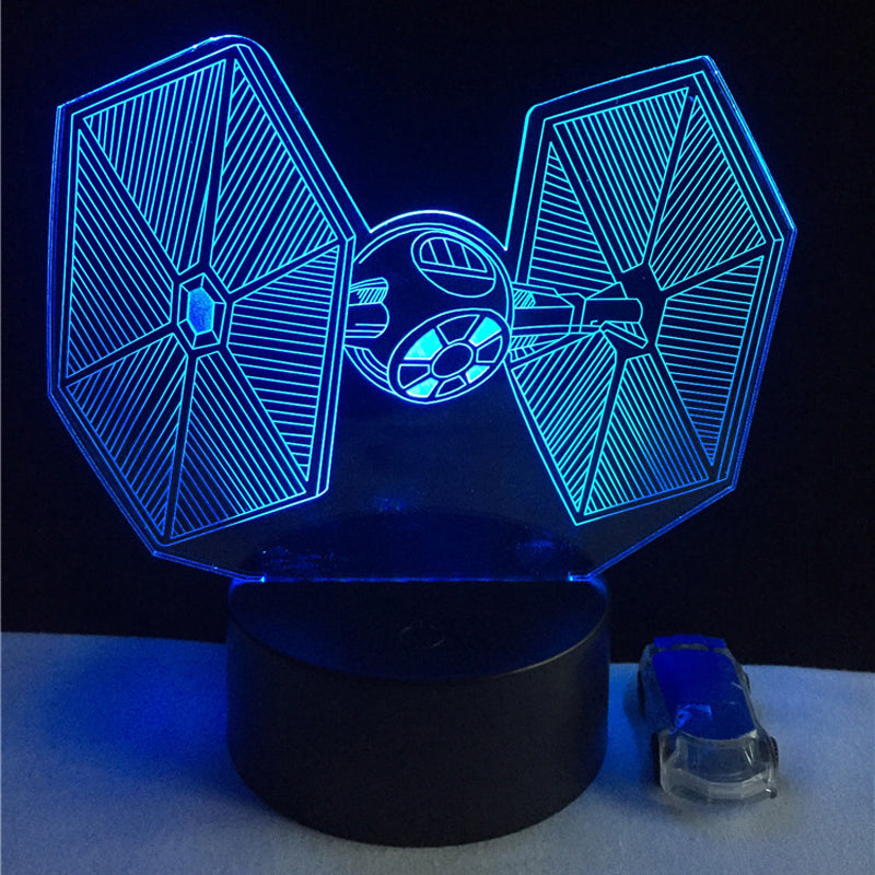 lampe chasseur tie fighter