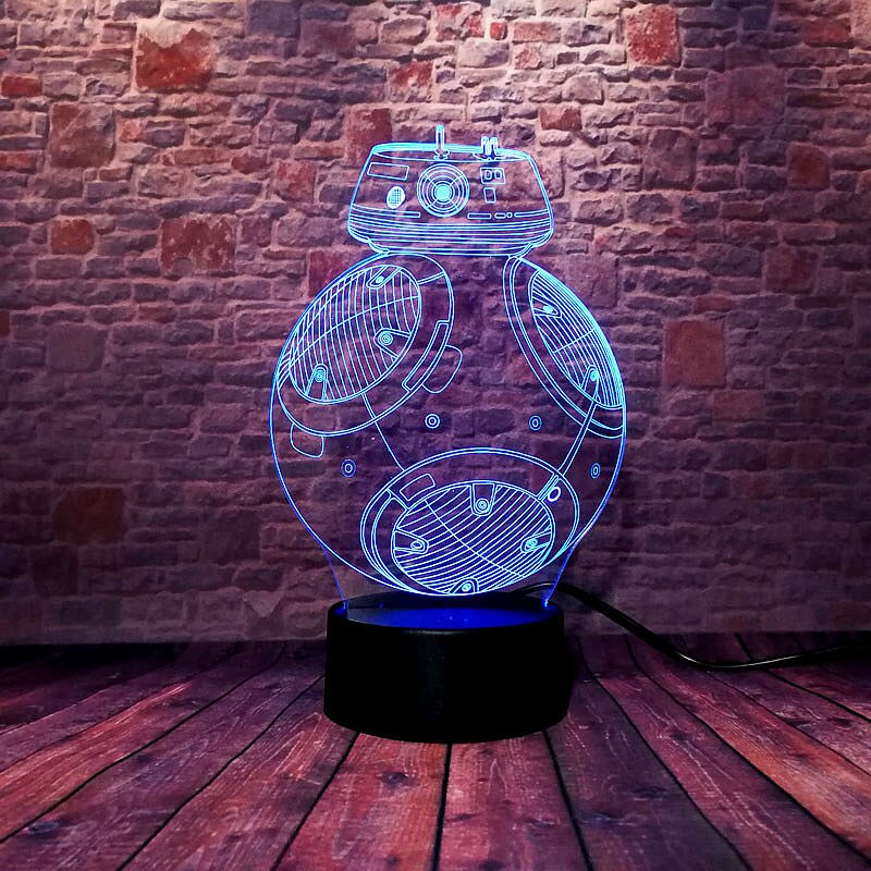 LAMPE STAR WARS BB8
