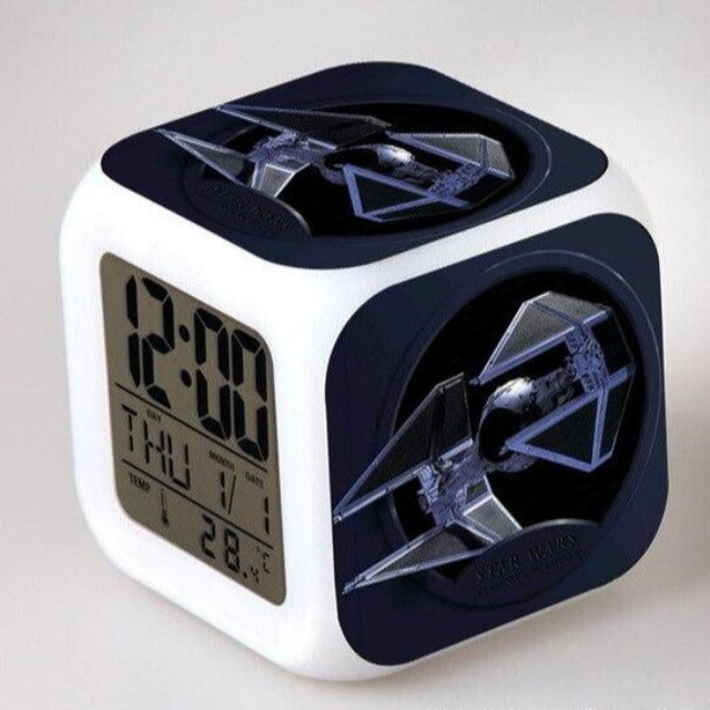 reveil star wars vaisseau tie fighter