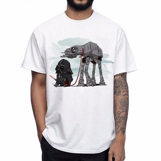 T-SHIRT STAR WARS DARK VADOR DANS LE DÉSERT