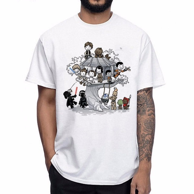 T-SHIRT STAR WARS DRÔLE