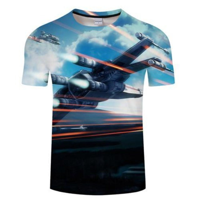 Camiseta Star Wars X-Wing (Combate)