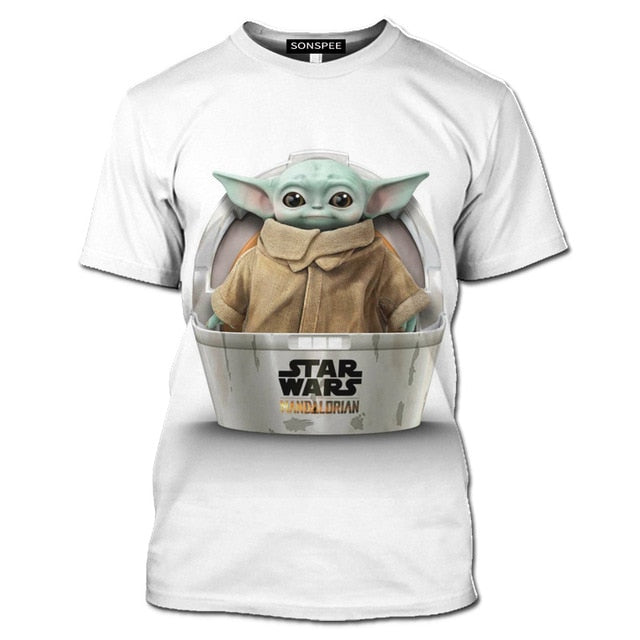 T-SHIRT STAR WARS BÉBÉ DANS BERCEAU